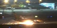 لاس اینجلس ایئر پورٹ پر بوئنگ کارگو طیارے میں آگ لگ گئی