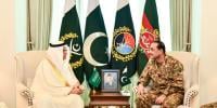 فیلڈ مارشل سے سعودی وزیر کی ملاقات
