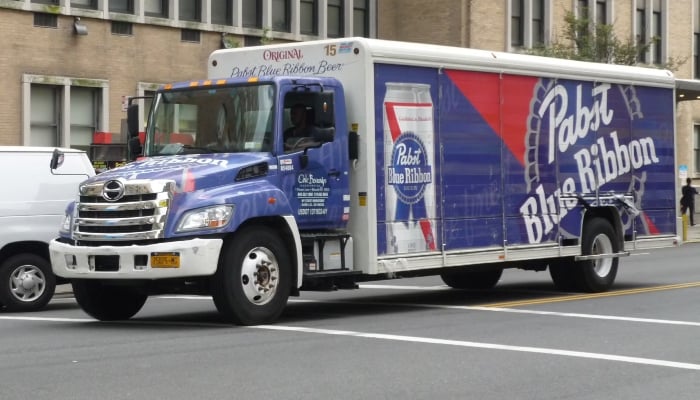 40,000 pounds of Pabst Blue Ribbon beer stolen in California in bizarre heist