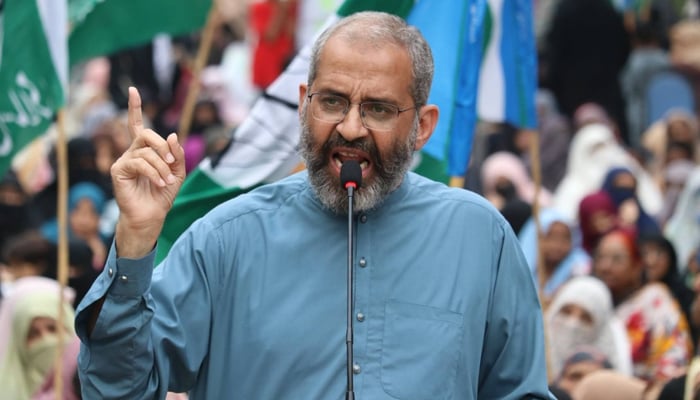 امیرِ جماعتِ اسلامی کراچی منعم ظفر---فائل فوٹو