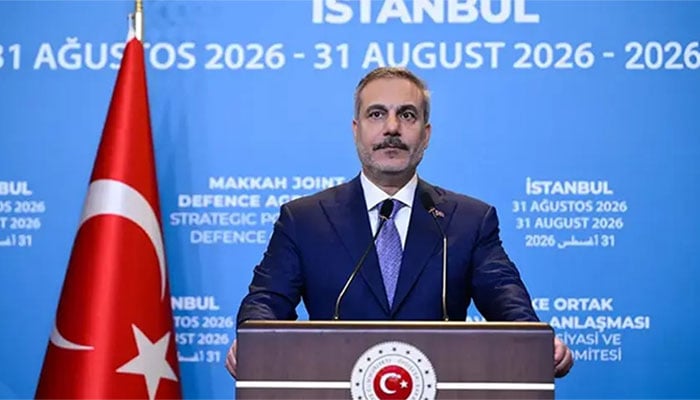 ترک وزیر خارجہ حاقان فیدان
