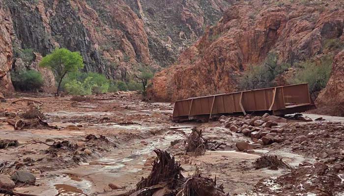 Grand Canyon flooding: 15 hikers feared missing, dozens evacuated