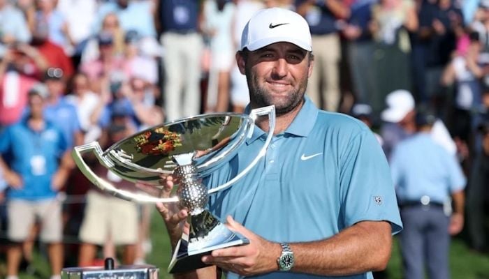 Scottie Scheffler surpasses Tiger Woods on PGA Tour career money list after FedExCup win