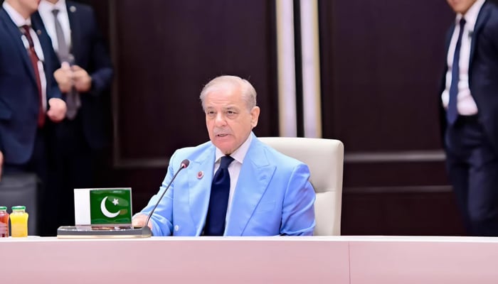 وزیرِ اعظم شہباز شریف—فوٹو بشکریہ سوشل میڈیا