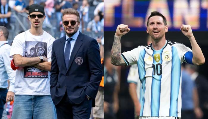 David Beckham pens emotional post for son Romeo after paying homage to Messi