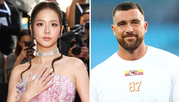 BLACKPINK Jisoo teams up with Taylor Swift husband Travis Kelce for surprise collab