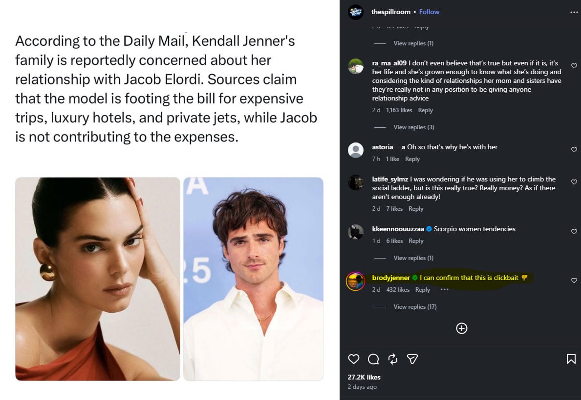 Kendall Jenner drops exciting update after brother’s remark on Jacob Elordi romance