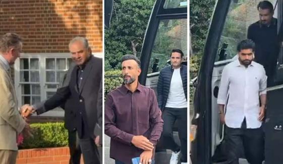 برطانیہ، پاکستانی ہائی کمشنر کا قومی کرکٹ ٹیم کے اعزاز میں عشائیہ