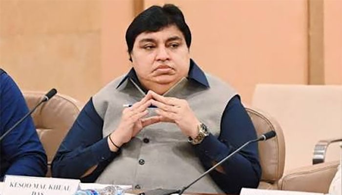 وزیر مملکت کھیئل داس کوہستانی : فائل فوٹو
