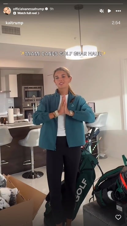 Vanessa Trump posts ‘haul’ video after court appearance alongside Tiger Woods