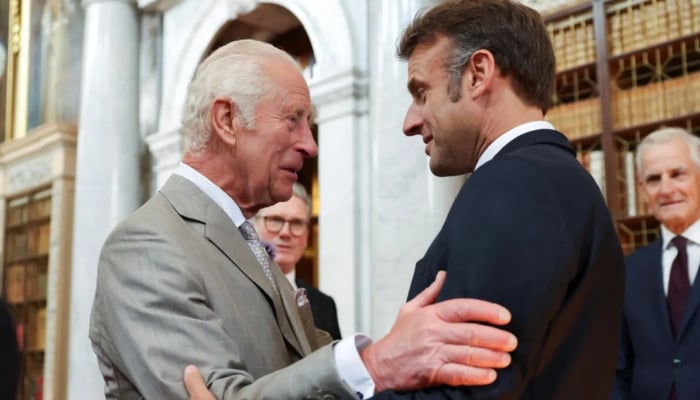 King Charles thanks President Macron for unprecedented loan during key speech