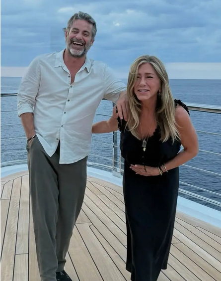 Jennifer Aniston and Jim Curtis