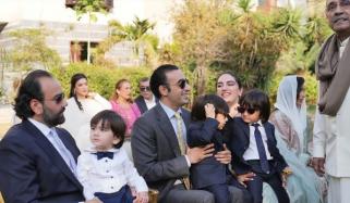 بختاور بھٹو زرداری بچوں اور شوہر کے ہمراہ لندن پہنچ گئیں
