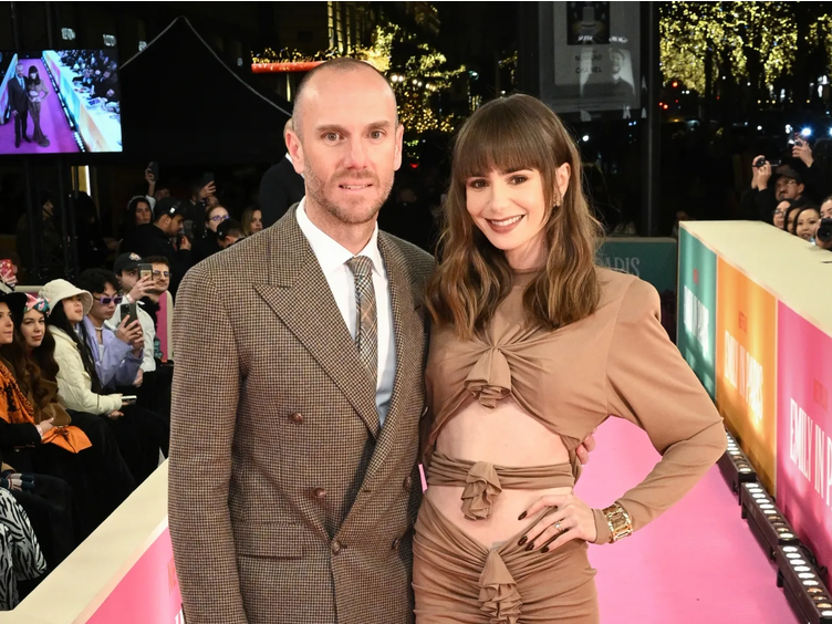 Lily Collins and Charlie McDowell