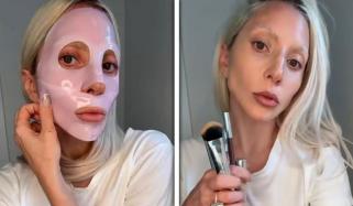 لیڈی گاگا نے بغیر میک اپ ویڈیو شیئر کر دی