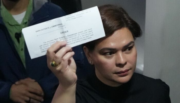 Philippine Vice President arrest warrant issued over death threat case