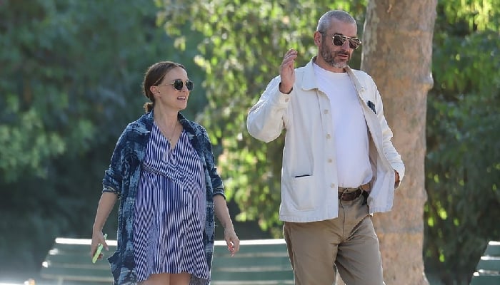 Natalie Portman and Tanguy Destable