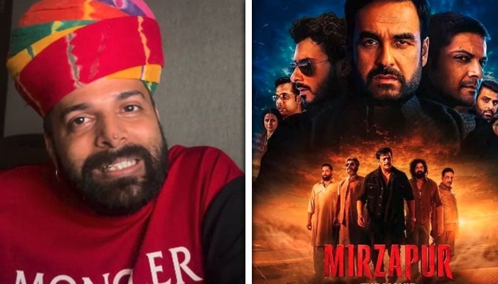 مرزا پور فلم کے گیت پر تنازع، راجستھان کی توہین پر مقامی فنکار برہم