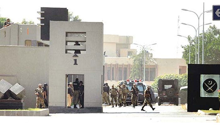 یوم دفاع پر جی ایچ کیو میں تقریب، ایڈجوٹنٹ جنرل کی یادگارہ شہدا پر حاضری