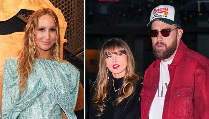 Nikki Glaser jokes she fears getting ‘sniper dot’ as she speaks on Taylor Swift wedding