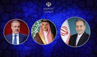 ایرانی وزیر خارجہ کا سعودی اور ترک ہم منصبوں سے ٹیلیفونک رابطہ
