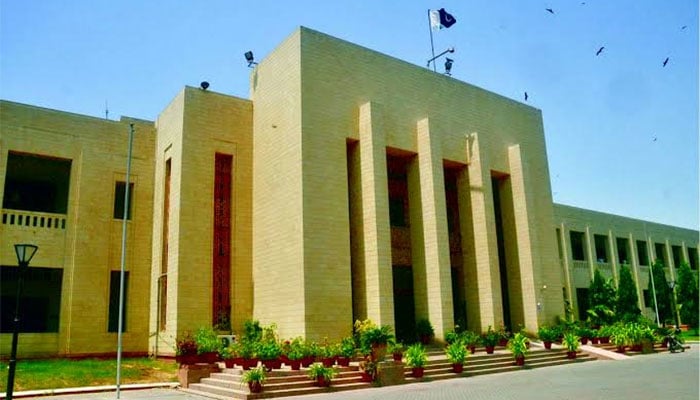 سندھ اسمبلی : فائل فوٹو