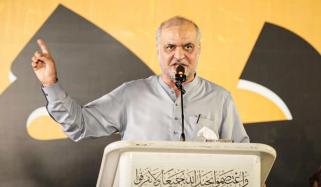 حافظ نعیم کا مطالبات کی منظوری تک دھرنے ختم نہ کرنے کا اعلان