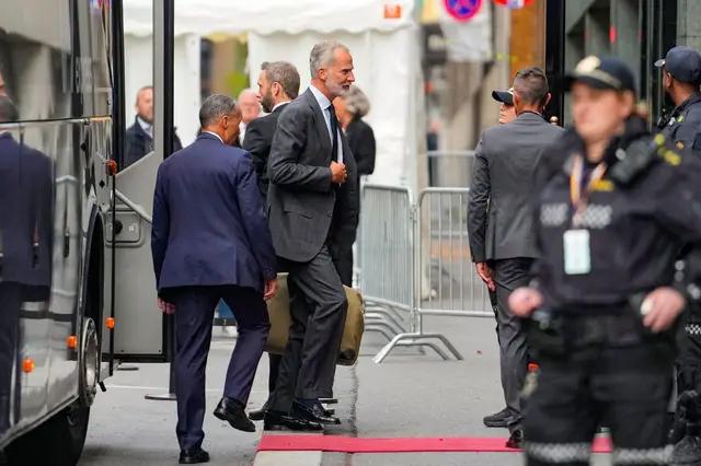 King Felipe VI joins European Royals arriving in Oslo ahead of King Harald V’s funeral