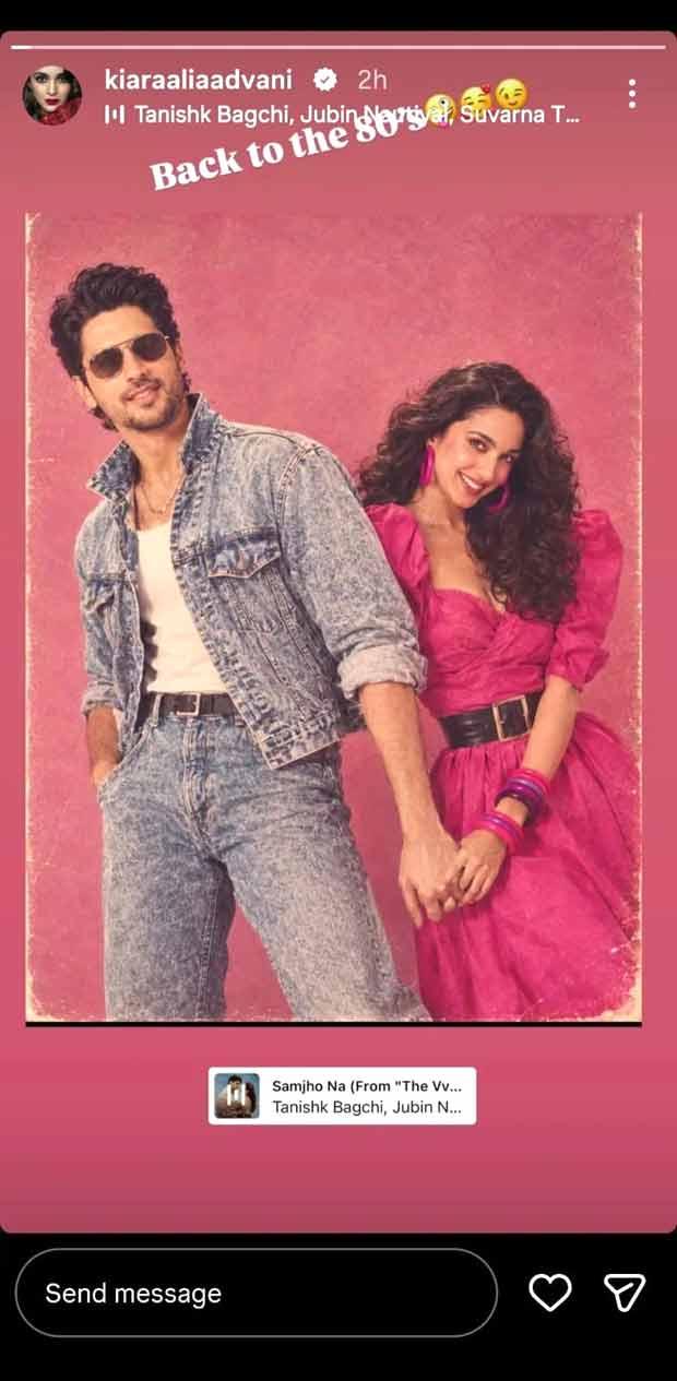 Kiara Advani, Sidharth Malhotra turn back the clock with vintage AI look