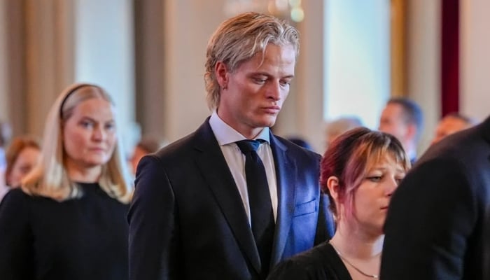 Marius Borg Høiby spotted at King Haralds funeral amid house arrest over heinous charges