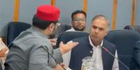 سینیٹ قائمہ کمیٹی اجلاس میں عابد شیر علی اور ایمل ولی آپس میں الجھ پڑے