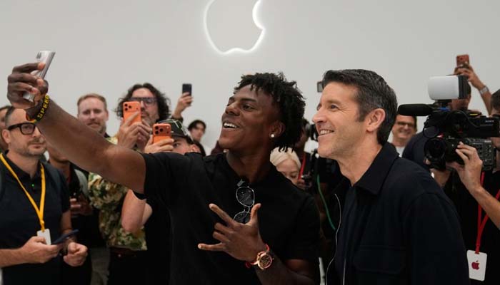 IShowSpeed takes over Apple’s iPhone duo launch with history-making backflip