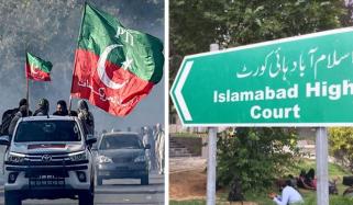 اسلام آباد ہائیکورٹ، پی ٹی آئی کے احتجاج کے خلاف درخواست پر سماعت