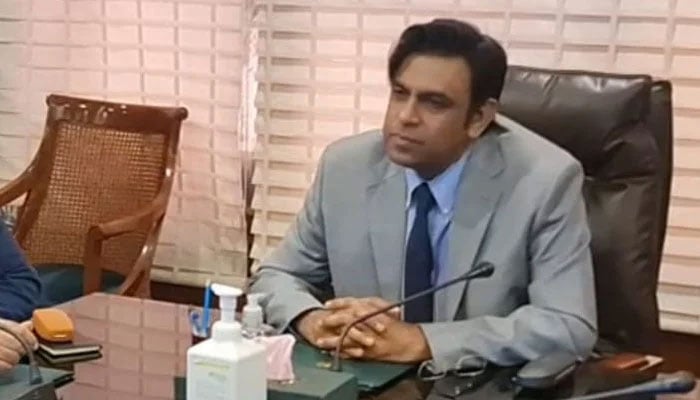 چیف سیکریٹری سندھ آصف حیدر شاہ(فائل فوٹو)۔