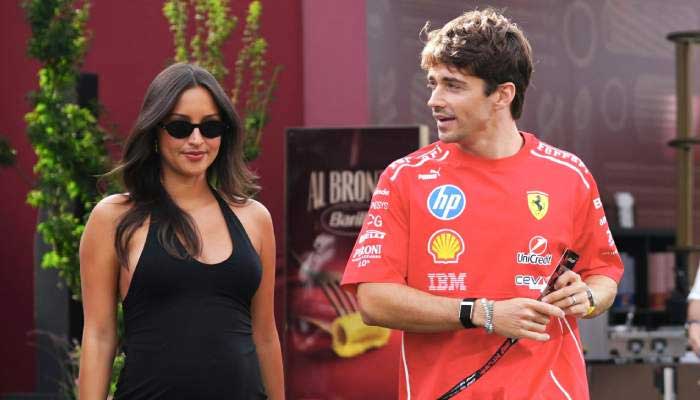 Alexandra Leclerc flaunts baby bump as Leo the Dachshund steals the show