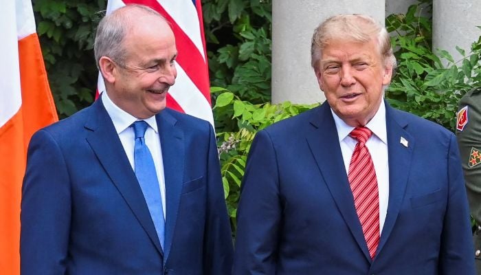 Donald Trump backs United Ireland during Dublin visit for Irish Open