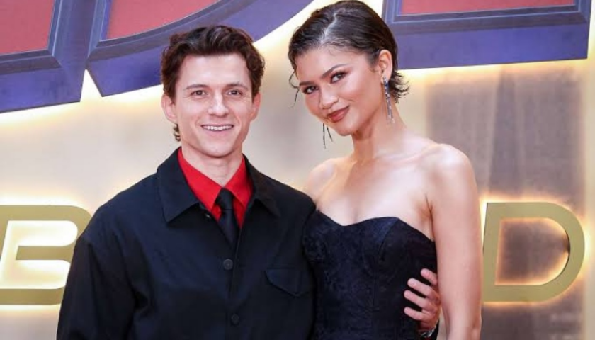 Zendaya and Tom Holland