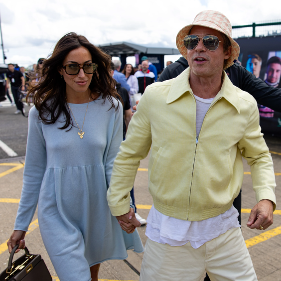 Brad Pitt and Ines de Ramon