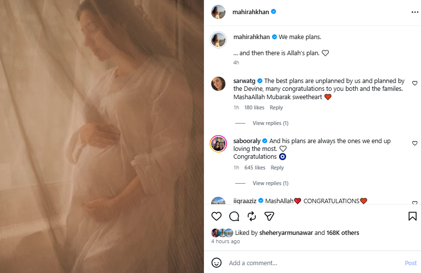 P.C. Mahira Khan/Instagram