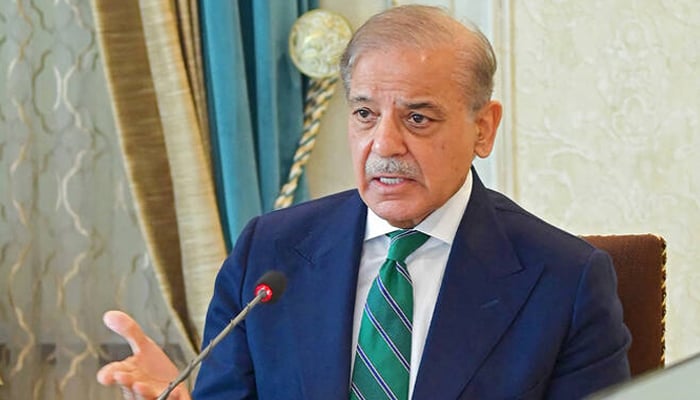 وزیرِاعظم شہباز شریف—فائل فوٹو