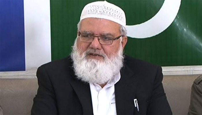نائب امیر جماعت اسلامی لیاقت بلوچ(فائل فوٹو)۔