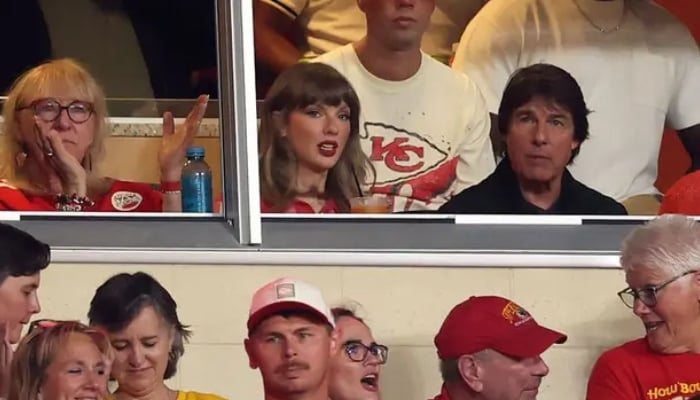 Taylor Swift leaves fans baffled after chiefs game sighting with Tom Cruise & Emmys cameo