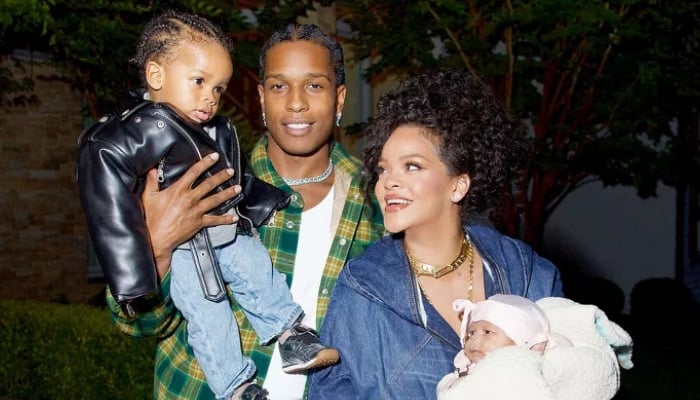Rihanna & daughter Rocki twin in pink as little one celebrates 1st birthday