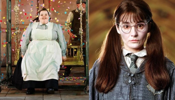 Moaning Myrtle in Harry Potter series vs films