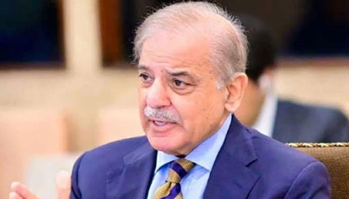 وزیرِ اعظم شہباز شریف— فائل فوٹو
