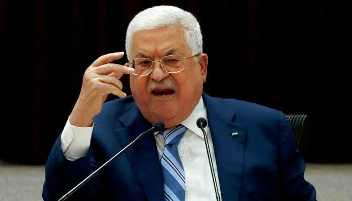فلسطینی صدر محمود عباس—فائل فوٹو
