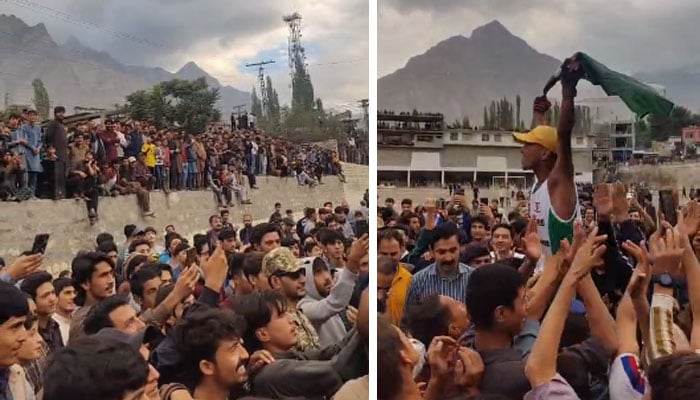 لاہور کے رنر فیضان نے لاہور سے اسکردو تک 1100 کلومیٹر رننگ 22 روز میں مکمل کرلی