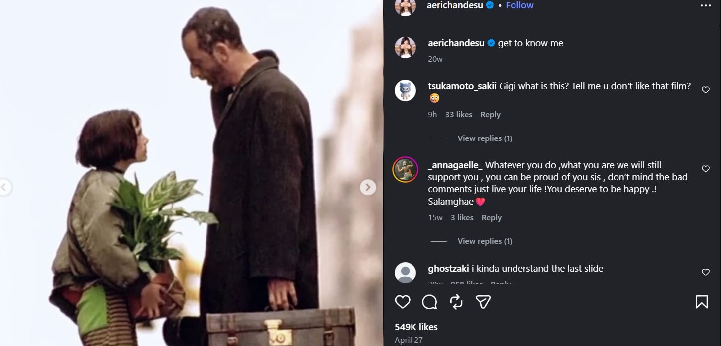 Aespas Giselle accused of glorifying violent, criminal aesthetic in disturbing Instagram posts
