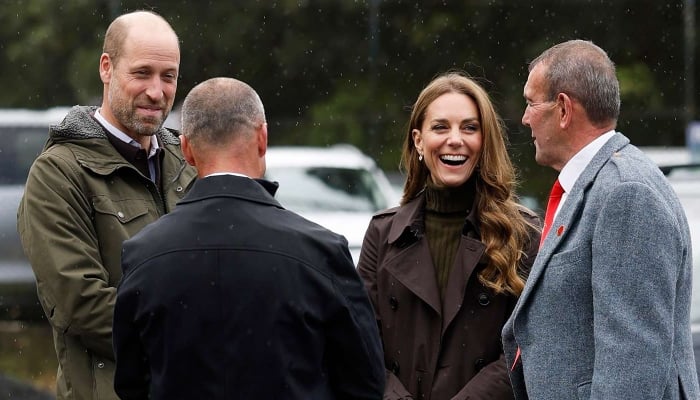 Prince William, Princess Kate begin first official trip to Bute under new titles