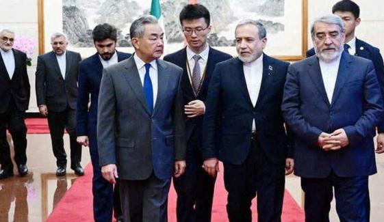 امریکا اور ایران کشیدگی ختم اور اسلام آباد ایم او یو کے تحت جلد دوبارہ مذاکرات شروع کریں، چین